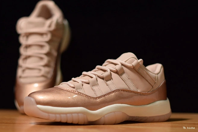 Rep TBK Jordan AH7860-105 Gold 11 Air GS Rose Low 0729